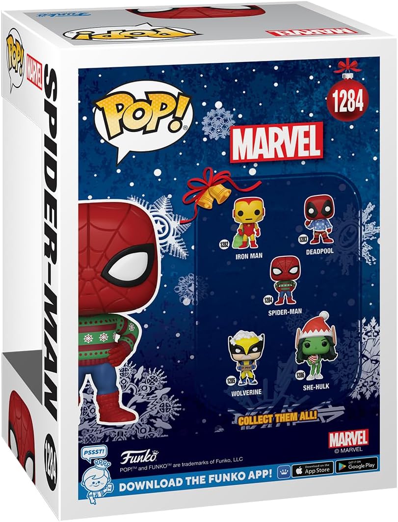 Funko POP! Marvel: Holiday - Spider-Man - (SWTR) - Collectable Vinyl Figure