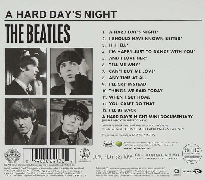 The Beatles - A Hard Day's Night [Audio CD]