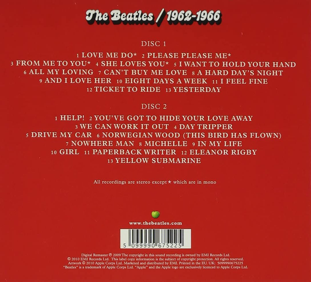 1962-1966 [The Red Album] [Audio-CD]