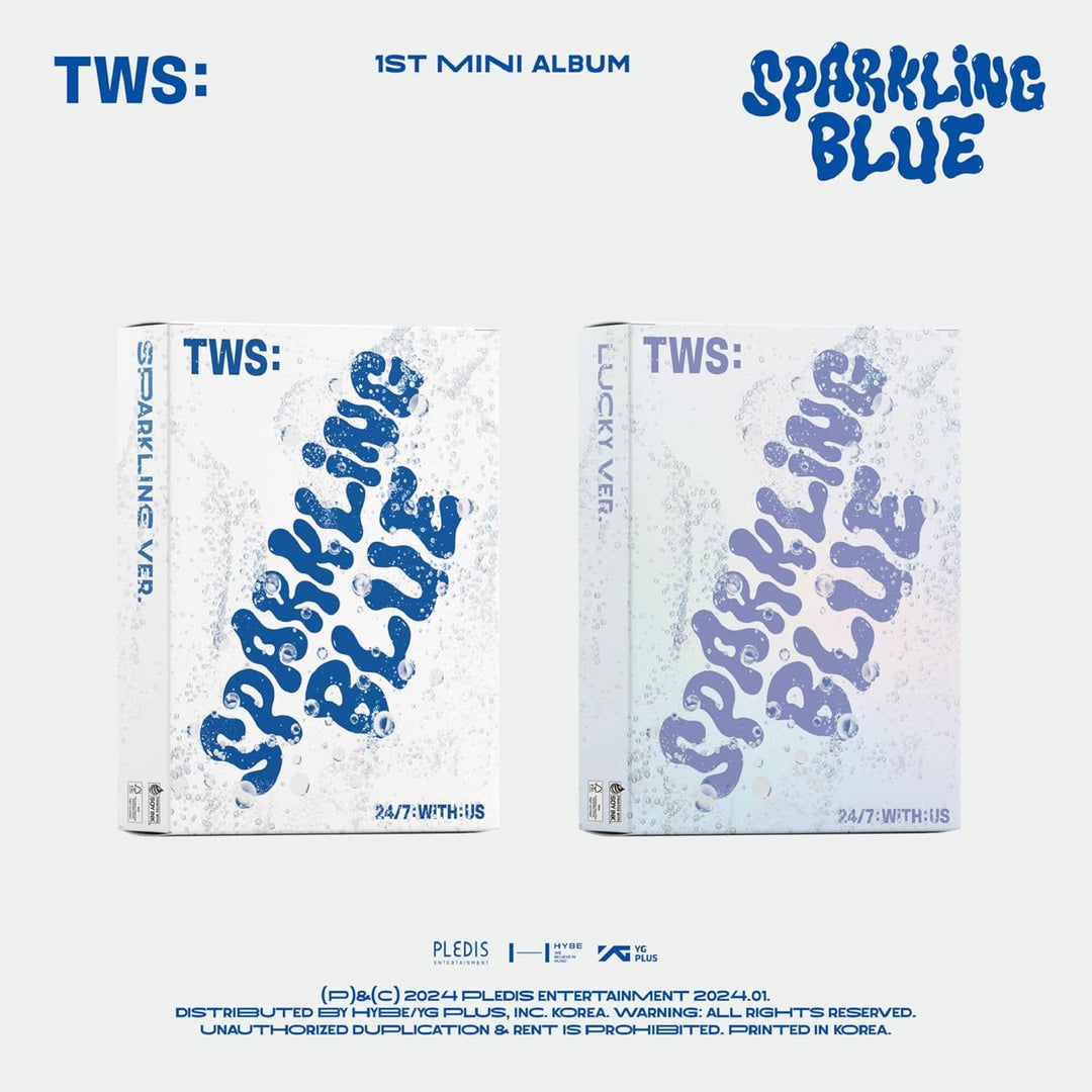 TWS 1st Mini Album 'Sparkling Blue' (Lucky Ver.) [Audio CD]