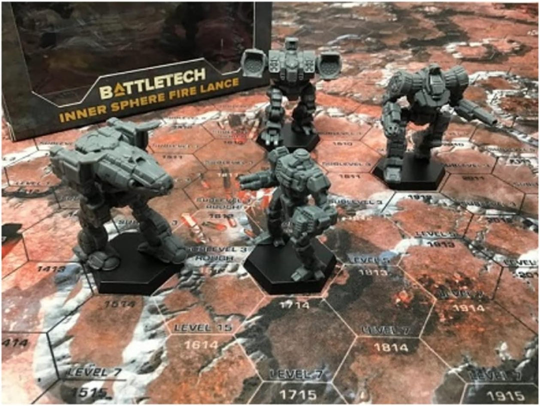 Catalyst Game Labs BattleTech Mini Force Pack: Inner Sphere Fire Lance, Grey