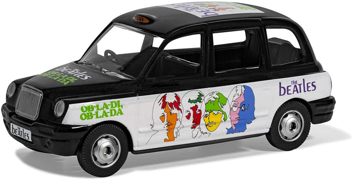 Corgi CC85931 EA The Beatles-London Taxi Di, Ob-La-Da', mehrfarbig