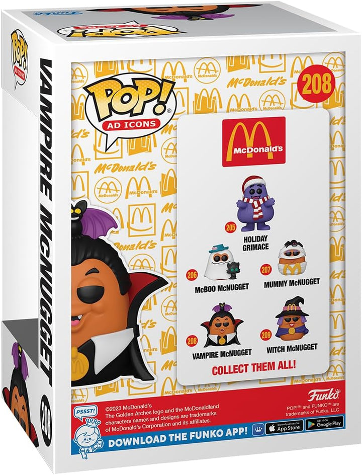 Funko POP! Anzeigensymbole: McDonalds – Nugget – NB – Vamp – McDonald’s – Sammlerstück V
