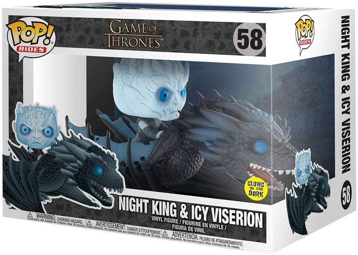 Game of Thrones Night King & Icy Viserion Funko 28671 Pop! Vinyl #58