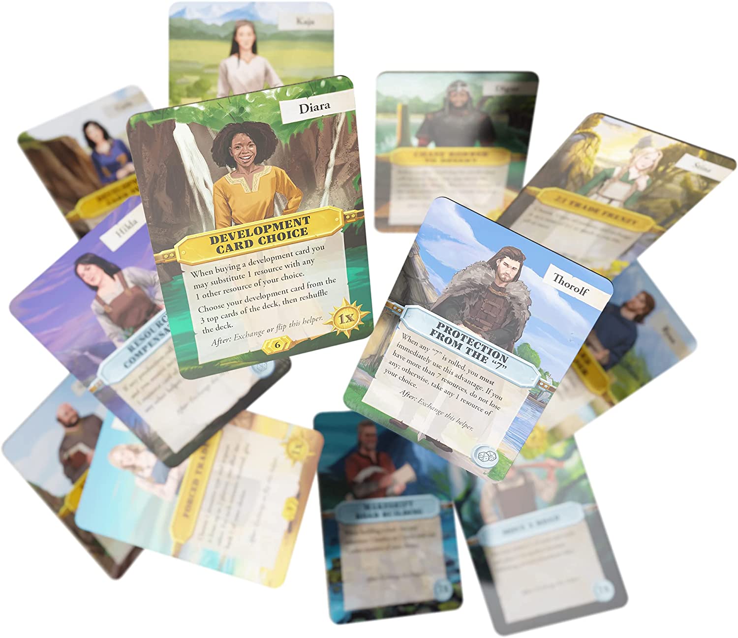 Catan Scenarios: The Helpers Expansion for Catan Board Game 5