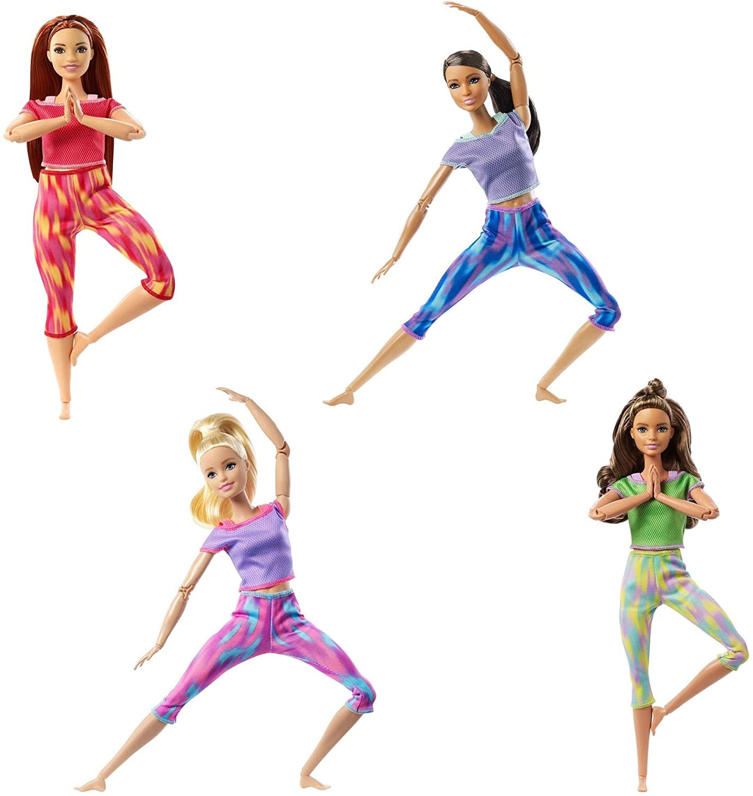 Surtido de Barbie Mattel Made To Move Fashion Play