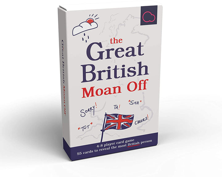 Bubblegum Stuff Great British Moan Off Game ¿Quién es más probable que el juego de cartas de comedia británico?