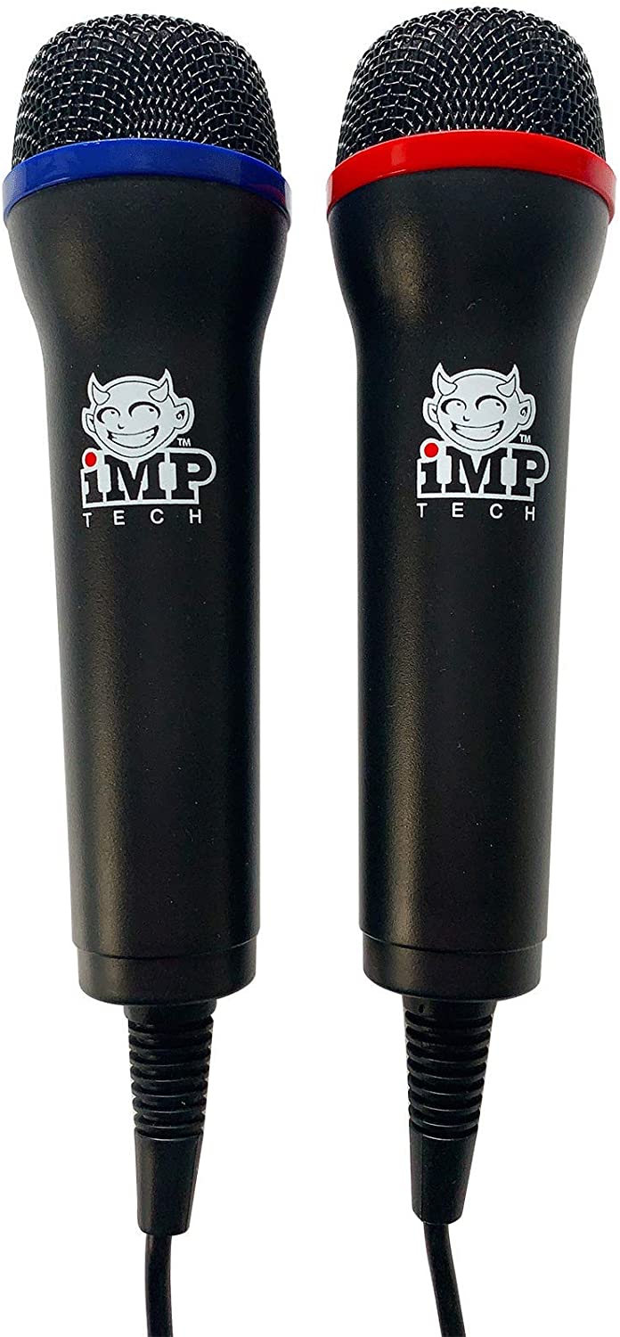 iMP Tech Universal Duets Twin USB-Mikrofon-Paket (PS4/Xbox One/Xbox 360/PS3/PC-DVD)