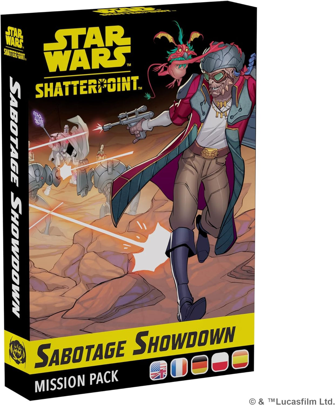 Atomic Mass Games | Star Wars Shatterpoint: Sabotage Showdown Mission Pack | Tabletop Miniatures Game