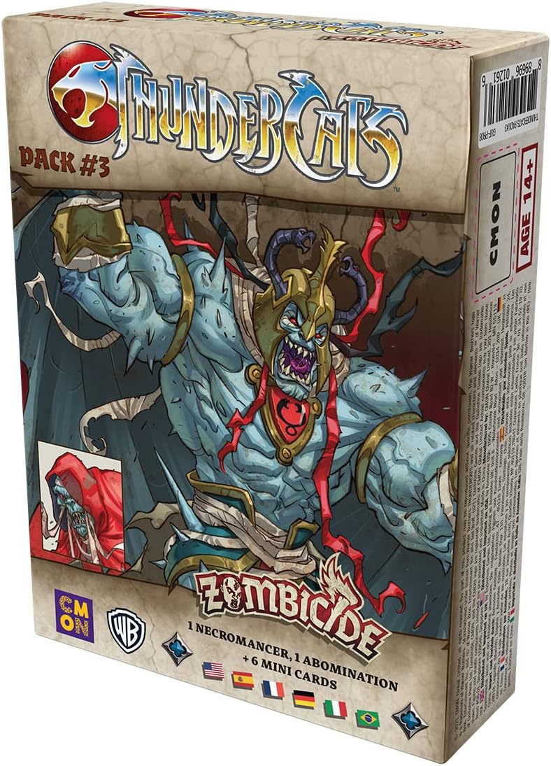 CMON Zombicide - Thundercats Pack 3 | Monster Expansion | Connoisseur Game | Dungeon Crawler | 1-6 Players