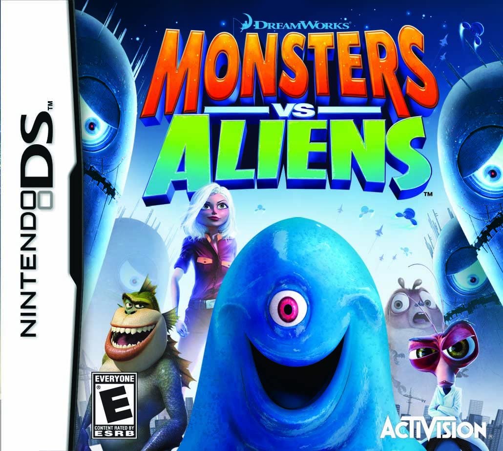 Activision Toys Monsters vs Aliens for Nintendo DS