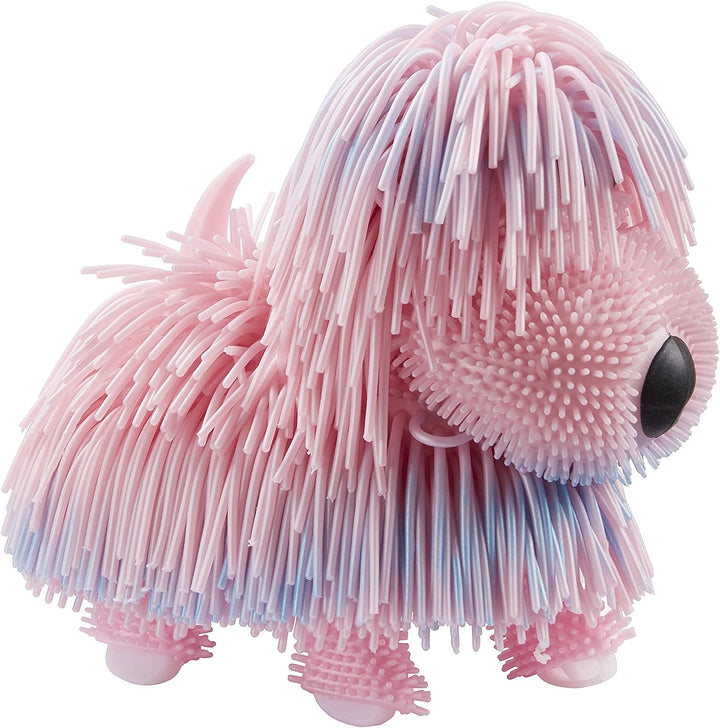 Jiggly Pets Pearlescent Puppy Pink Interactive Electronic Puppy toy