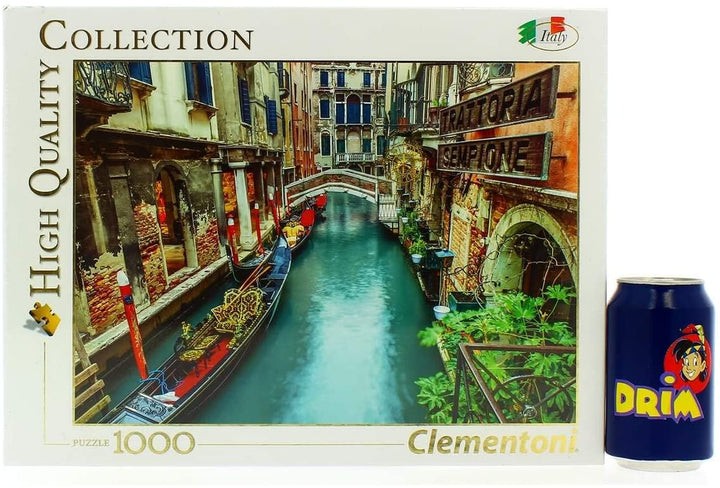Clementoni Collection 39458 – Venedig-Kanal-Puzzle für Erwachsene und Kinder – 1000 Teile, ab 10 Jahren