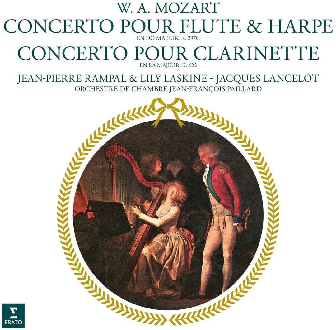Jean-Francois Paillard - Mozart: Flöten- und Harfenkonzert &amp; Klarinettenkonzert [VINYL]