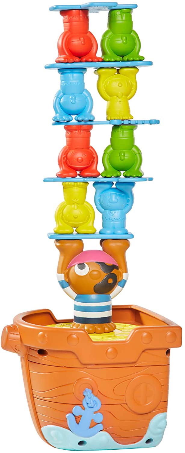 TOMY Pile Up Pirates Stapelspel Actie Bordspel voor kinderen