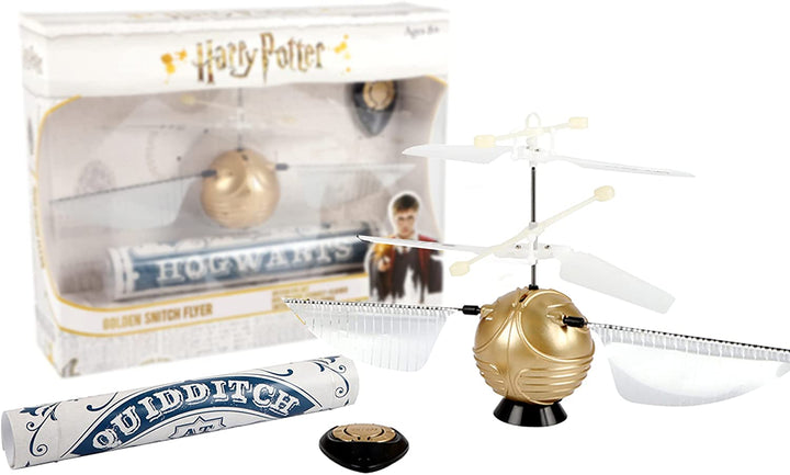 WOW! STUFF Harry Potter Fliegender Goldener Schnatz Spielzeug | Gesteuert durch Ihre Hände oder Füße