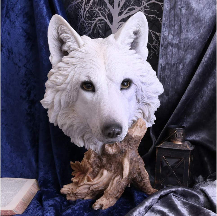 Nemesis Now Wild Winter 27.5cm Figurine White, Resin, One Size