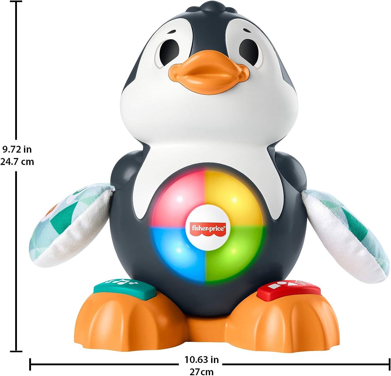 Fisher-Price Linkimals Cool Beats Penguin Musical Toy - Educational Light-Up Penguin for Toddlers 6M+ 5
