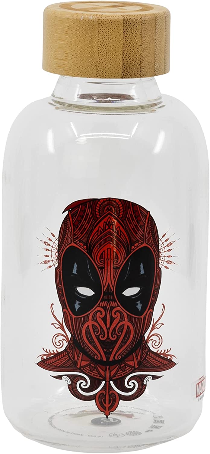 KLEINE GLASFLASCHE - DEADPOOL