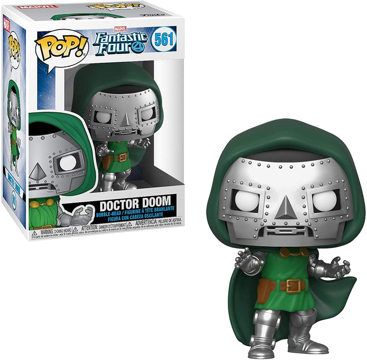 Marvel Los Cuatro Fantásticos Doctor Doom Funko 44991 Pop! Vinilo # 561