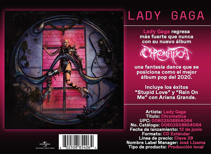 Lady Gaga – Chromatica [Audio-CD]