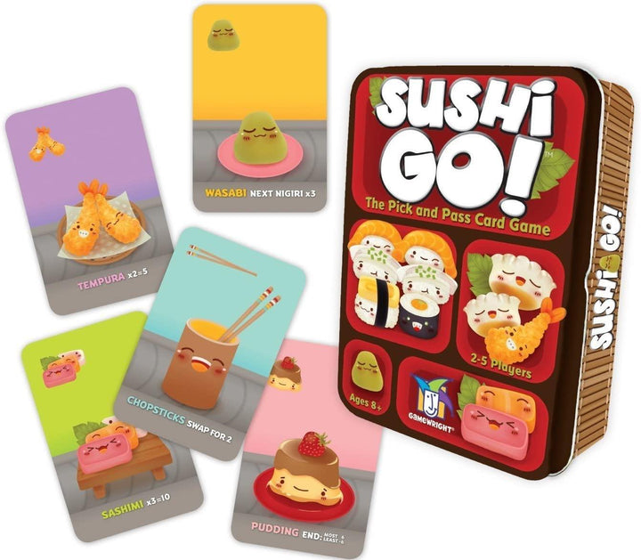 Gamewright Sushi Go The Pick And Pass Card Game Multicolour - Yachew