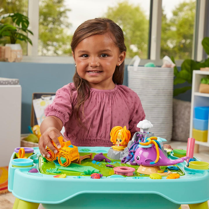 Play-Doh F6927 1. Kreativtisch-Reverso-Spielzeug für Kinder mit Modelliermasse