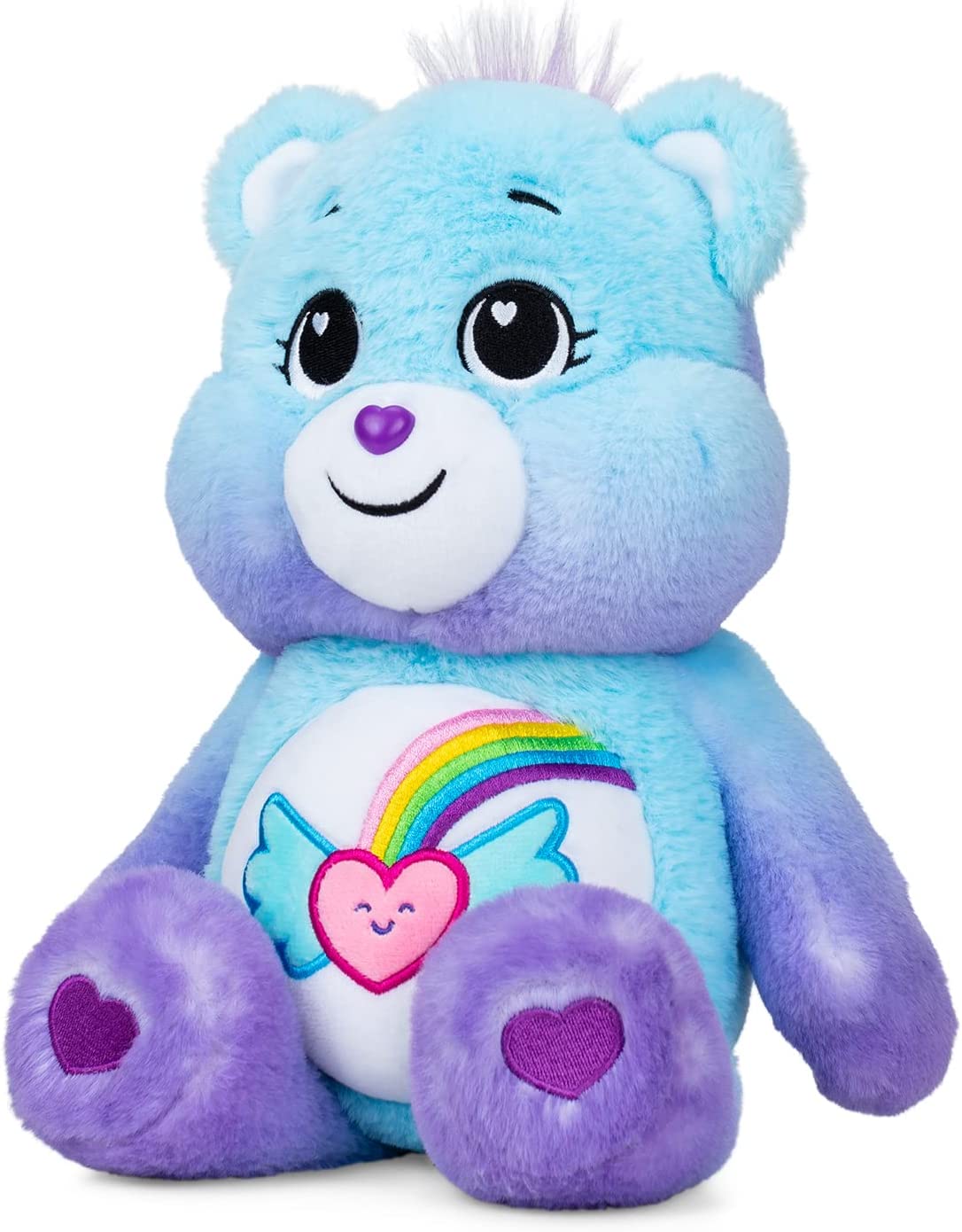 Care Bears Dream Bright Bear 35cm Plush Toy - Optimistic Character with Heartwings Badge 3