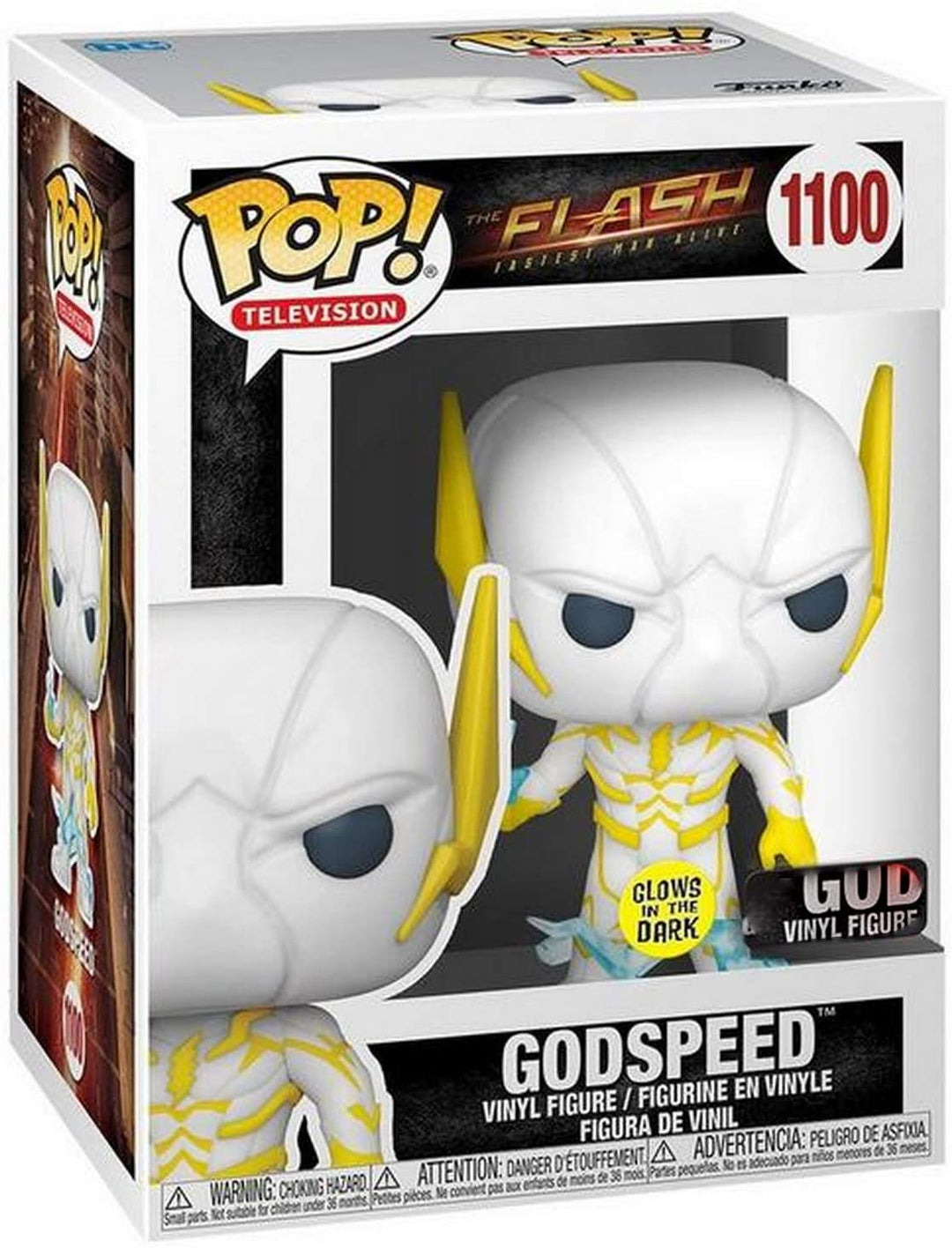 The Flash El hombre más rápido del mundo Godspeed Excluye Funko 55174 Pop. Vinilo n. ° 1100