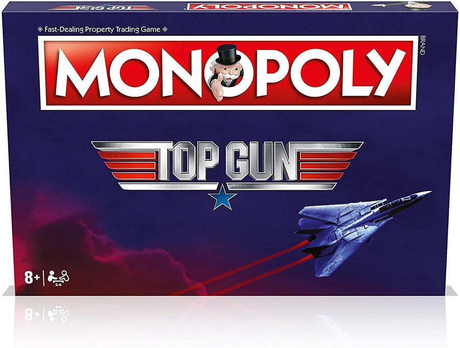 Winning Moves Top Gun Monopoly Board Game - Yachew