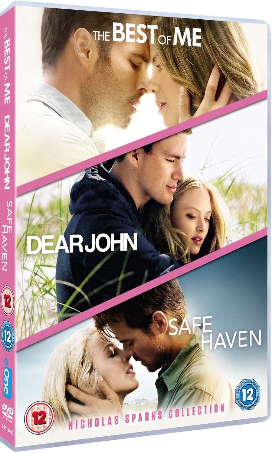 Nicholas Sparks Triple: Dear John/Safe Haven/Il meglio di me [DVD]