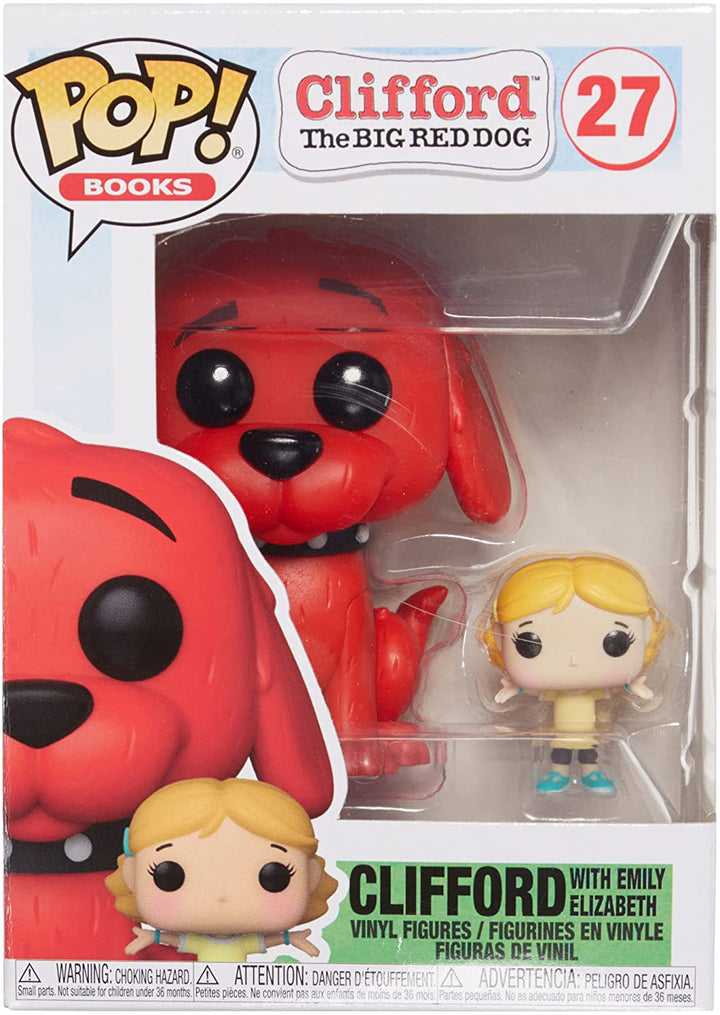 Clifford The Big Red Dog – Clifford mit Emily Funko 51380 Pop! Vinyl Nr. 27