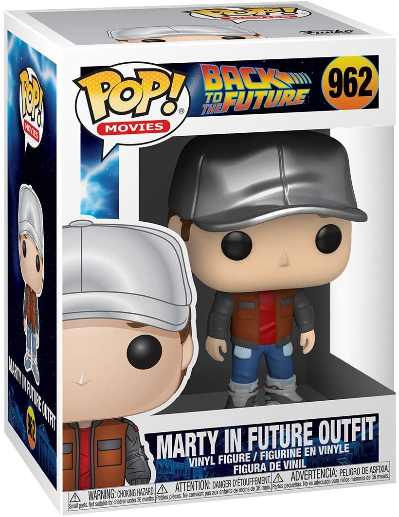 Regreso al futuro Marty en Future Outfit Funko 48707 Pop! Vinilo n. ° 962