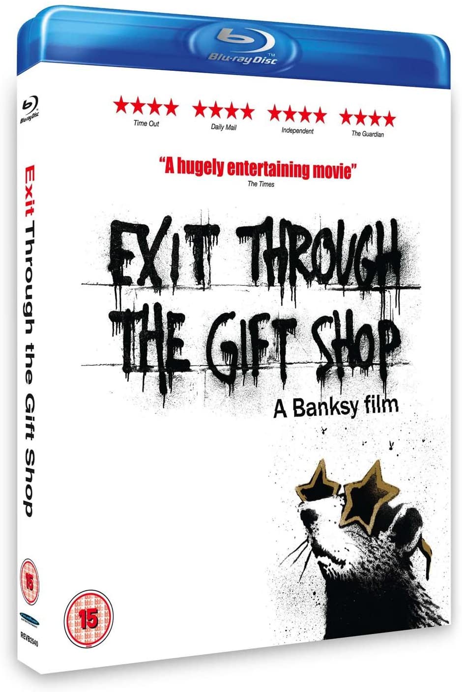 Exit Through The Gift Shop [Region Free] – Dokumentarfilm/Krimi [Blu-Ray]