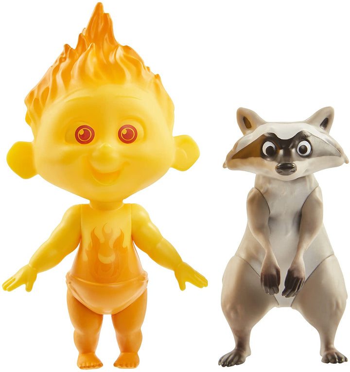 Figurines Jack Jack &amp; Raton Laveur