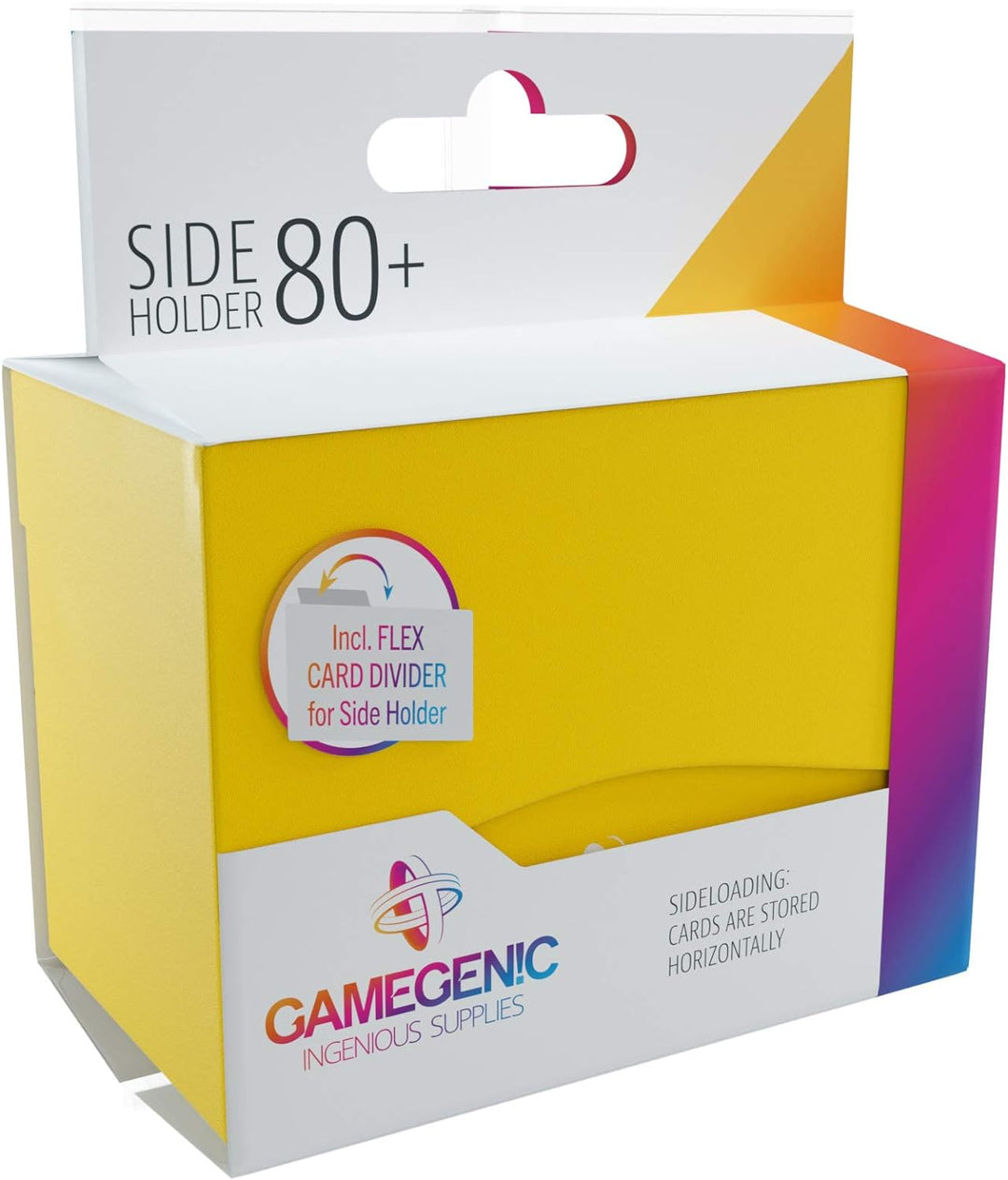 Gamegenic 80-Karten-Seitenhalter, Gelb