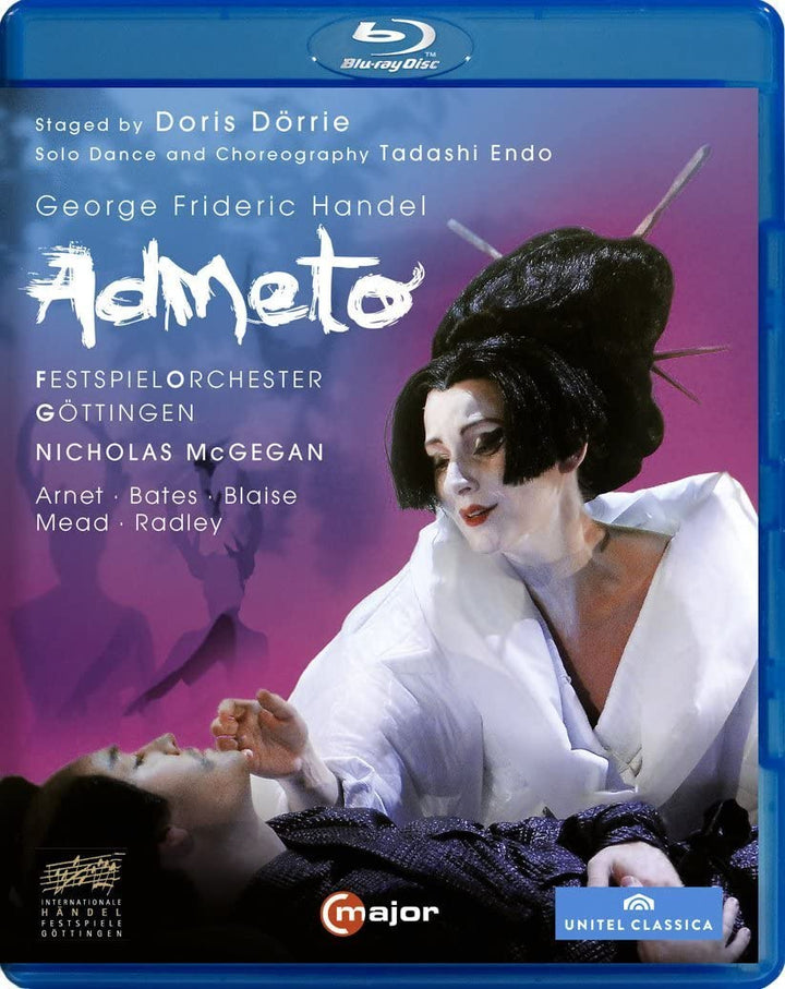 Handel:Admeto [Marie Arnet; David Bates; Kirsten Blaise; Festspiel Orchester Göttingen,Nicholas McGegan] [C MAJOR ENTERTAINMENT: BLU RAY] [Blu-ray] [2016] [Blu-ray]