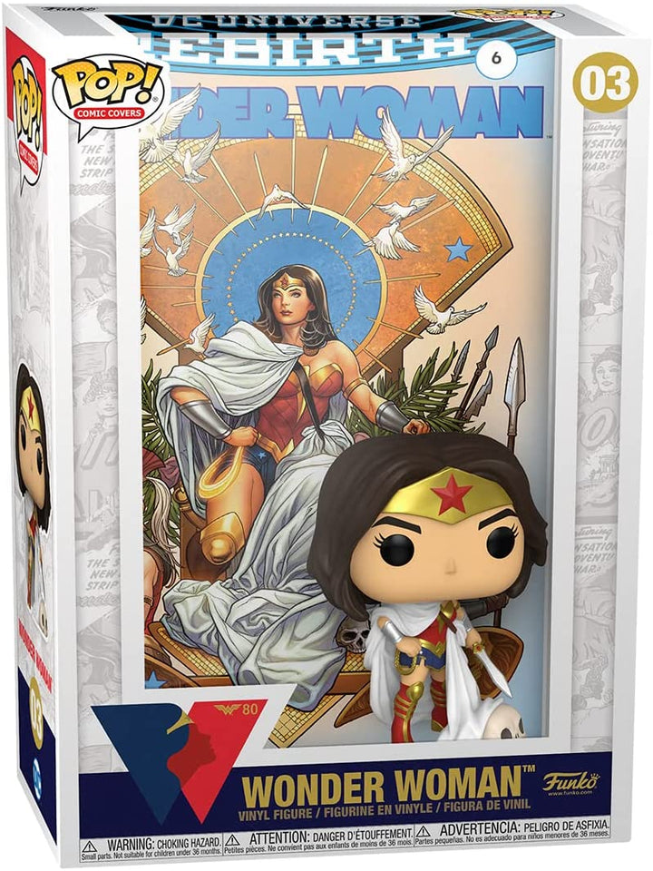 Comic-Cover: Wonder Woman 80th – Wonder Woman (Rebirth) Funko 55010 Pop! Vinyl