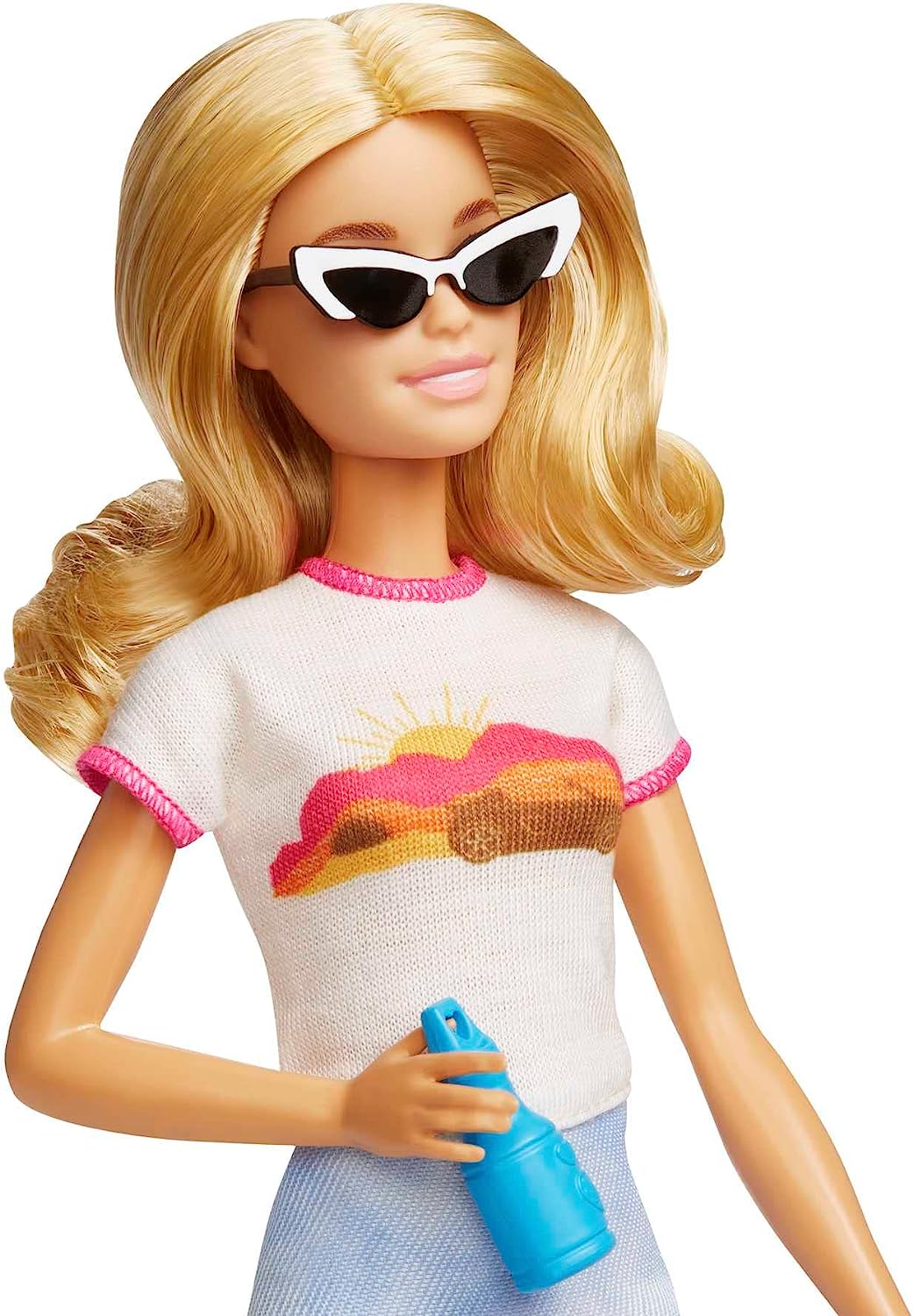 Barbie-Puppe und Zubehör, Reiseset „Malibu“ mit Welpe und mehr als 10 Teilen inkl