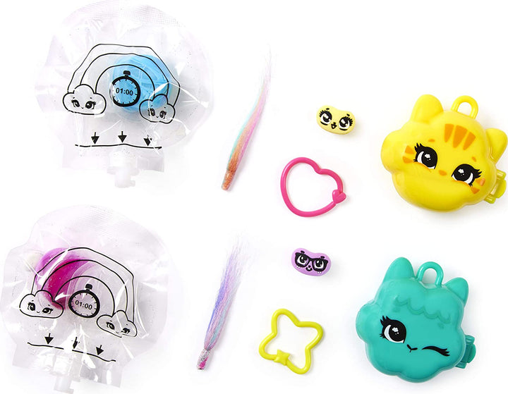 Rainbow Jellies 2-pack, maak je eigen squishy-personageskit voor kinderen