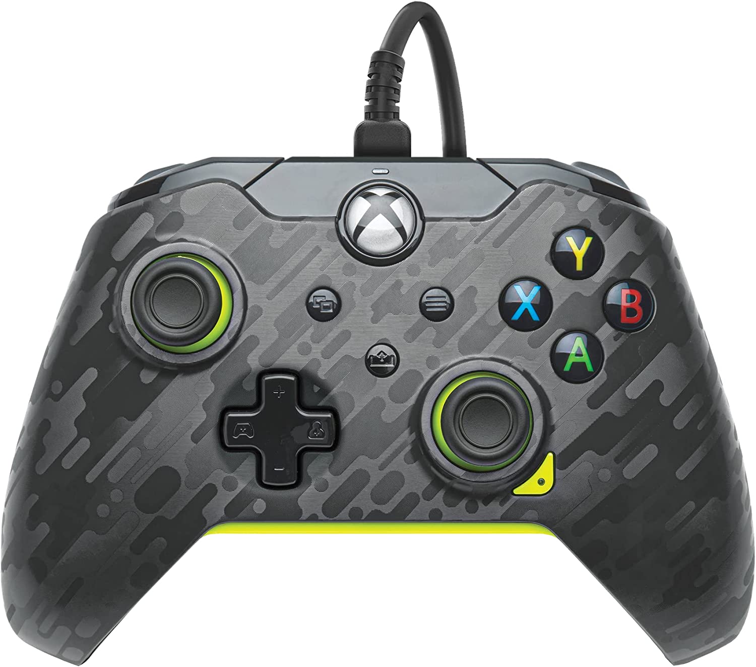 PDP Wired Controller Electric Carbon für Xbox Series X|S, Gamepad, Wired Video G 1