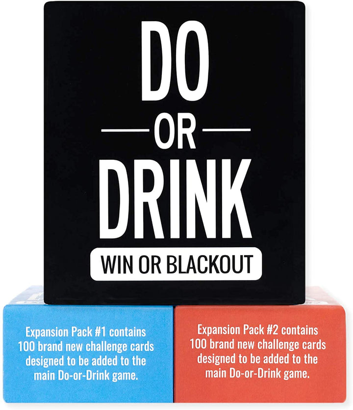 Do or Drink – Party-Kartenspiel – für Universität, College, Camping, Junggesellinnenabschied, S