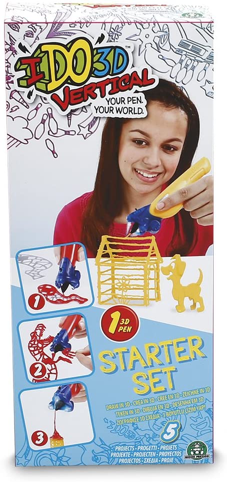 IDO3D 70153031 – Vertikales Starterset Spielzeug, 1 Stift