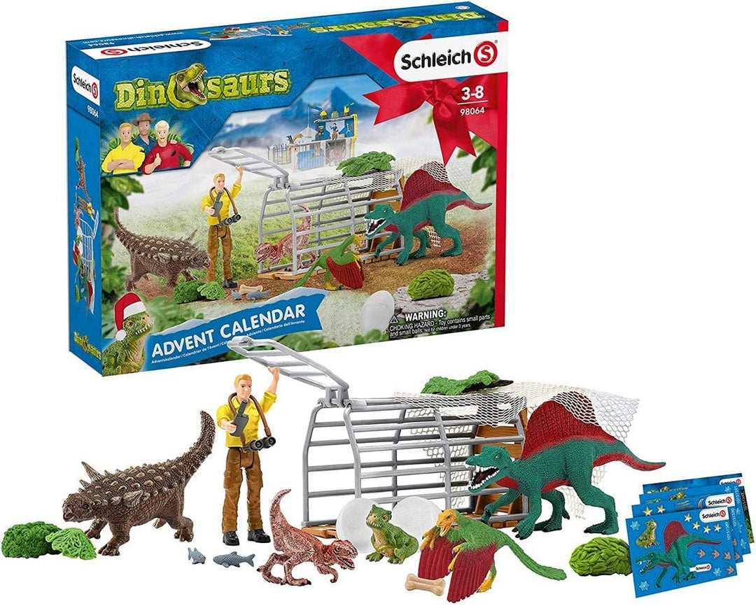 Schleich Calendrier de l&#39;Avent dinosaures 2020 98064