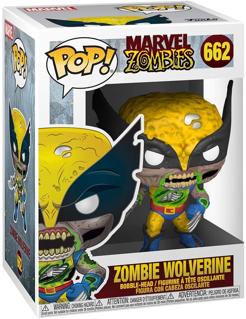 Marvel Zombies Zombie Wolverine Funko 49123 Pop! Vinilo # 662