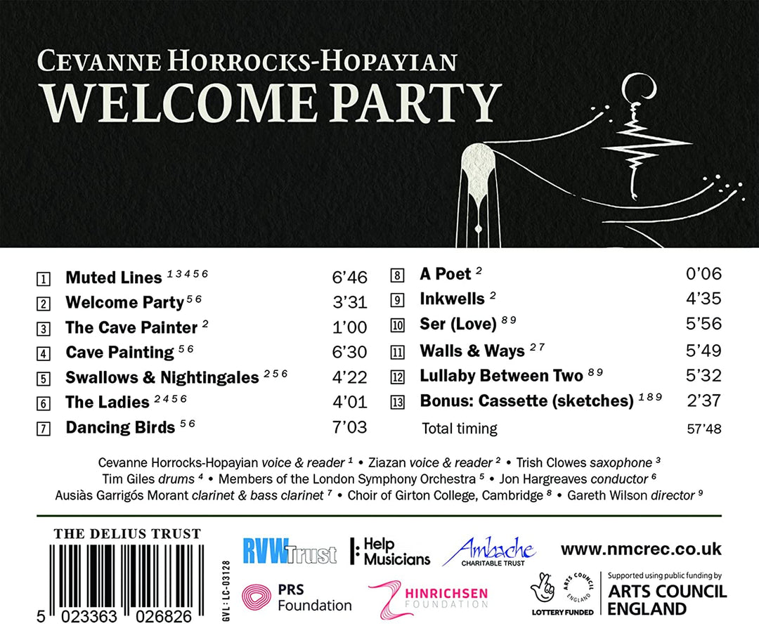 Cevanne Horrocks-Hopayian – Willkommensparty [Audio-CD]