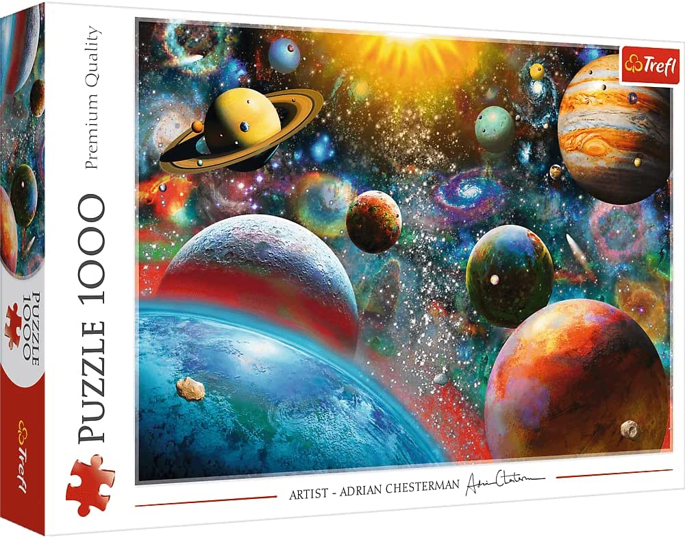 Trefl 10624 Weltall 1000 Teile, Premium Qualität, für Erwachsene und Kinder ab 12 Jahren Puzzle