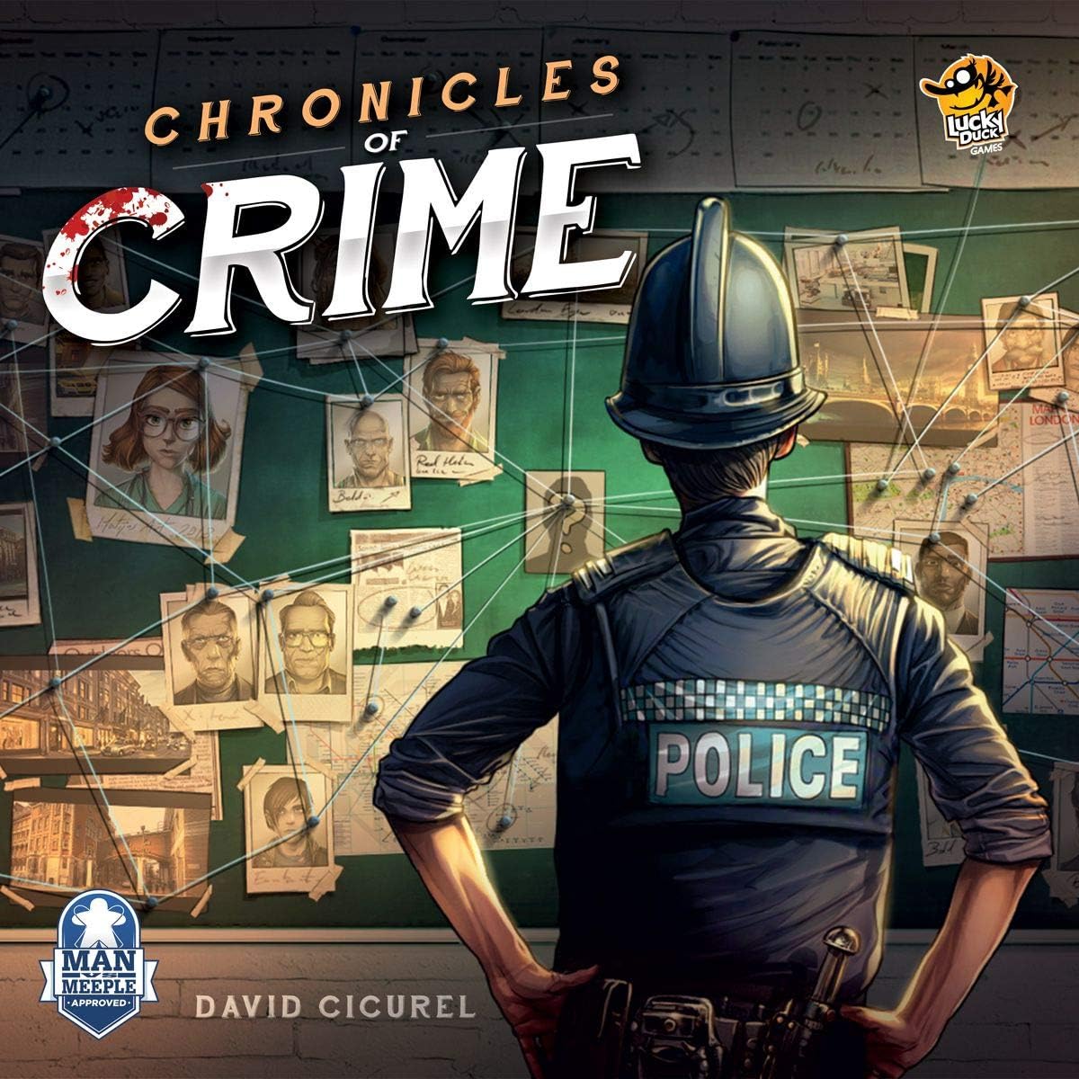 Lucky Duck Games Chronicles of Crime Brettspiel 3