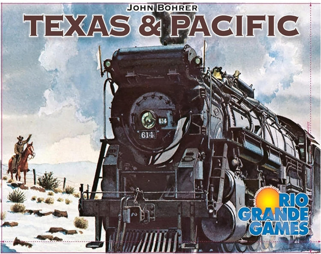 Texas &amp; Pacific – Eisenbahn-Brettspiel, spielt im Mittleren Westen und in Texas des 19. Jahrhunderts, Inves