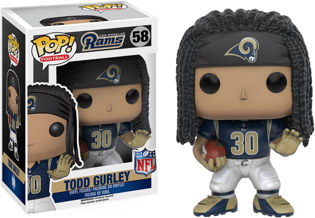 Los Angeles Rams Todd Gurley Funko 10230 Pop! Vinyl #58